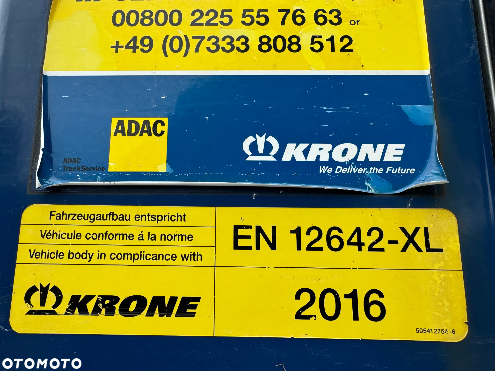 Krone SD Firanka Certyfikat XL , Winda BAR składana - 30