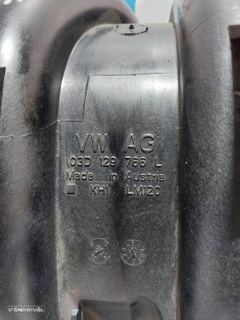 COLETOR ADMISSÃO EGR MOTOR VW VOLKSWAGEN POLO 9N 1.2i 6V 54CV BMD 03D129766L 03D129766 FOX SKODA FABIA 6Y - 7