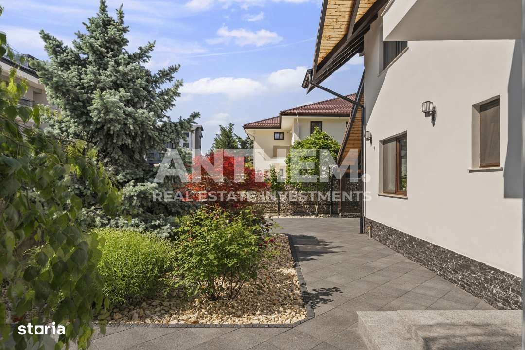 Refugiu urban in Bucuresti: vila eleganta, gradina matura si finisaje - Imagine principală: 4/19