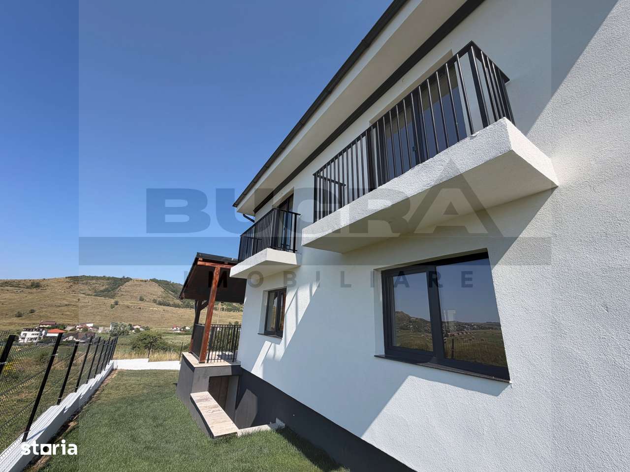 Casa individuala de 120mp, teren 500mp, finisata modern, zona Chinteni-10