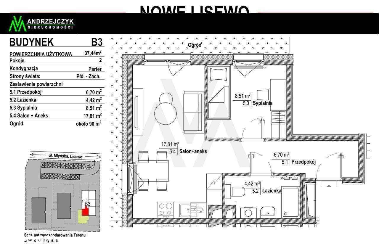 Nowe mieszkanie w Lisewie-0