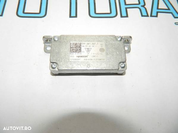 Droser, modul LED Audi, Skoda, Seat, VW , Porsche cod 7PP941597C - 1