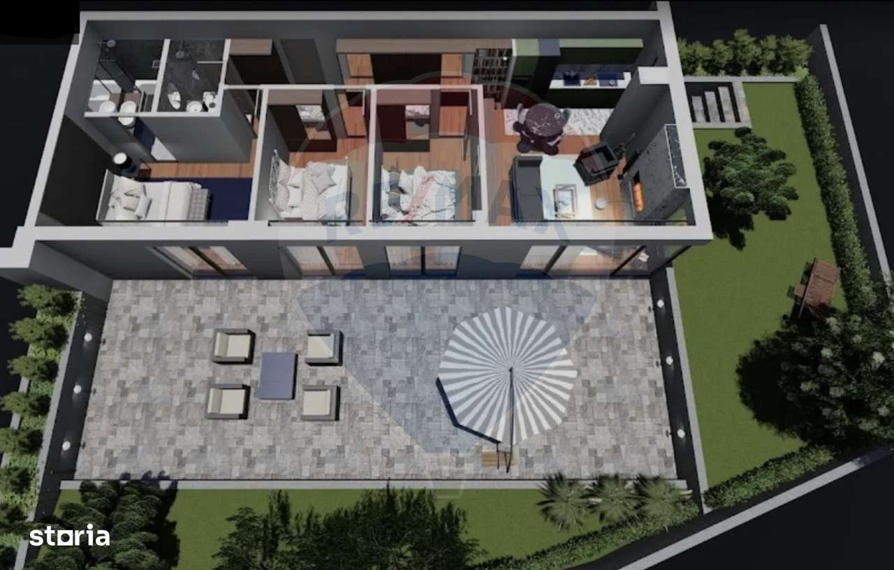 Vanzare Apartament 4 cu camere cu curte / loc parcare/ ultracentral-0