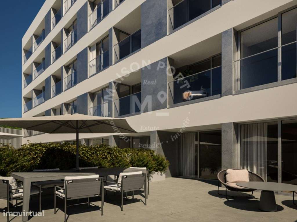 Apartamento T1 Kitchenette com Terraço, Lugar de Garagem e Arrumo p... - Grande imagem: 5/13