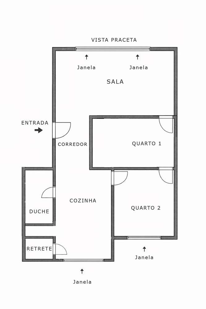 T2 Beato - Zona Ribeirinha | Vista aberta + estacionamento fácil - Grande imagem: 5/20