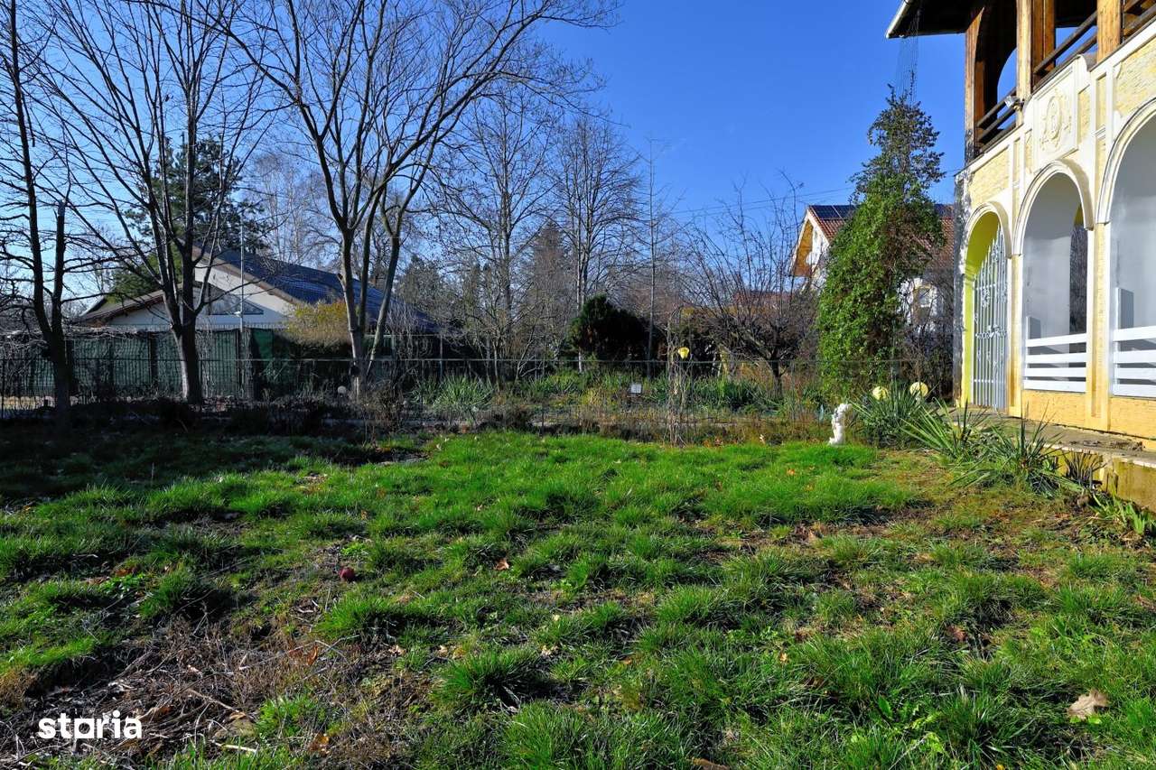 Vanzare vila 6 camere 316mp + garaj + teren 1490mp Centru Snagov ILFOV-14