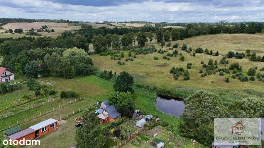 Działka budowlana ze stawem w Lubieszewie - Pełny obrazek: 4/13