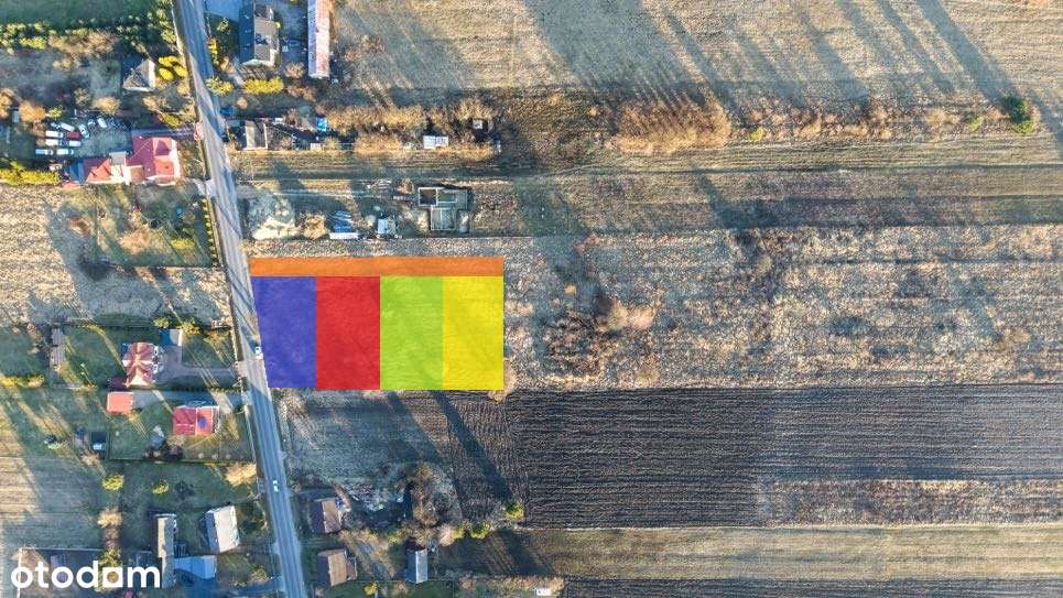 działka 863m2/1600m2, szer.22 + pozwolenie na bud. Rokitno Szlacheckie-0