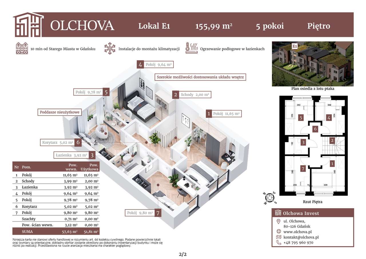 Dom 156 m² w prestiżowej części Gdańska nowa inwestycja |Olchowa| - Pełny obrazek: 4/10