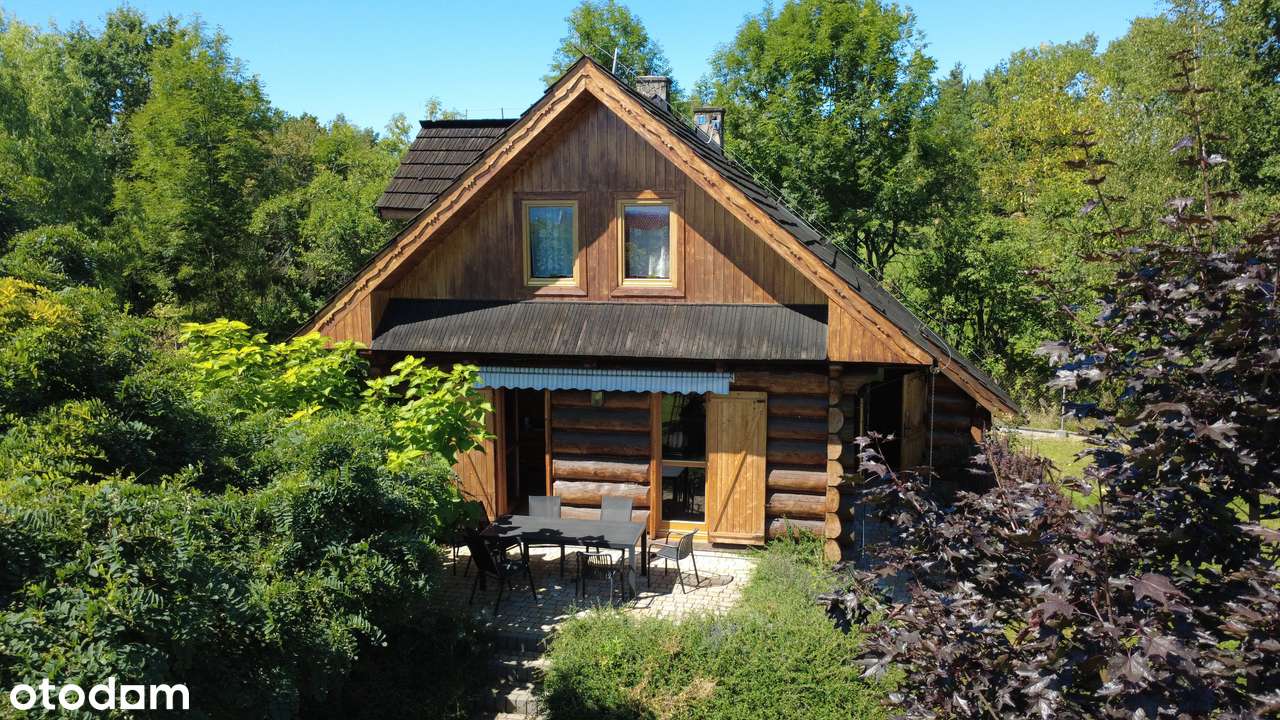 Dom z bali | Piękna działka 30a | Wola Wieruszycka gm. Łapanów - Pełny obrazek: 4/20