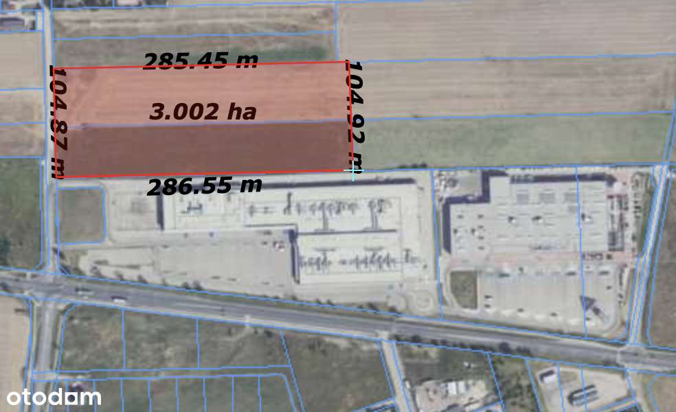 Działka obok Parku Handlowego - Najlepsza lokalizacja! - Pełny obrazek: 4/6
