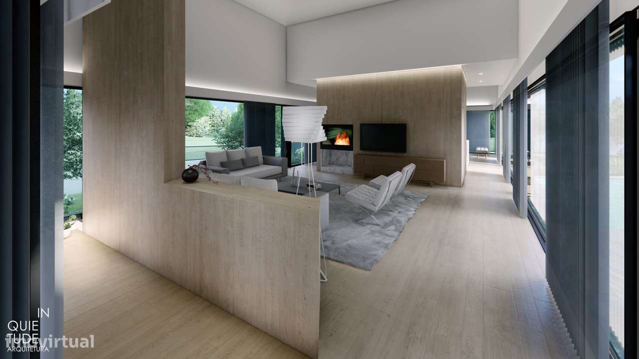 Moradia isolada T5 com 4 Suítes, Piscina, Garagem com 150m2 - Grande imagem: 2/32