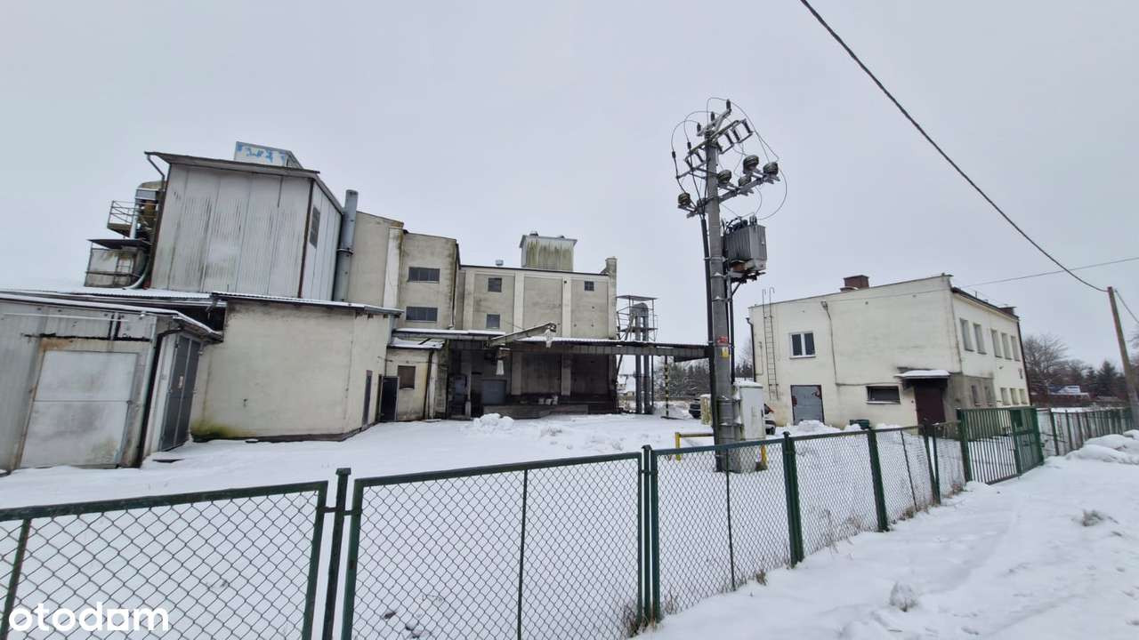 Budynki magazynowo - produkcyjne. Przechlewo ulica Dworcowa.-2