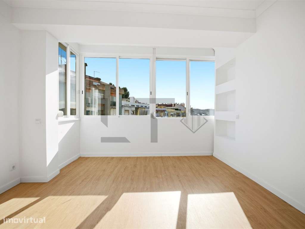 Apartamento T1 Remodelado com Vista Desafogada, para Arrendamento, ... - Grande imagem: 4/13