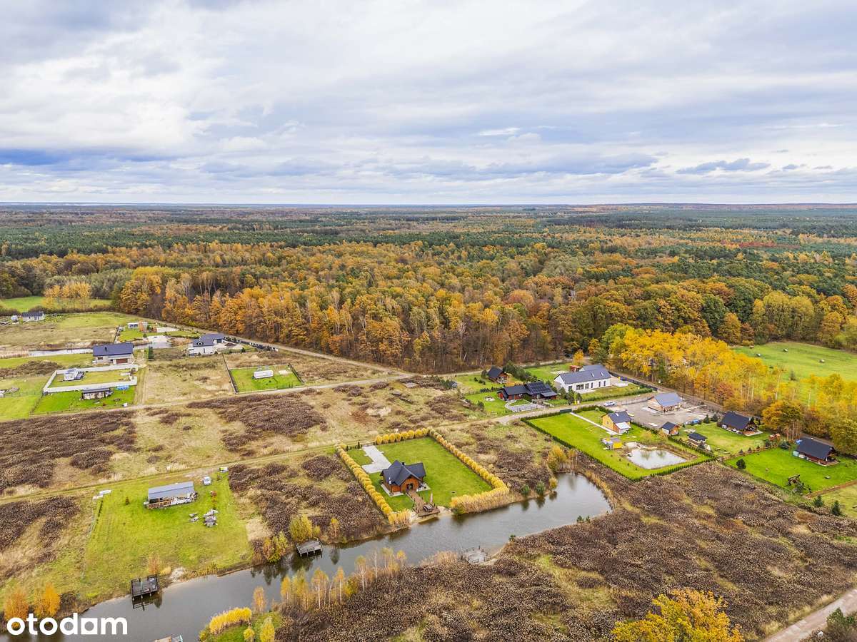 Prywatny Staw | Linia Brzegowa | Pomost | Działka 2000m2-4