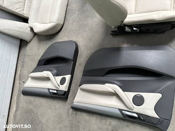 Interior ,tapiterie piele BMW X4 F26 an 2016 cu incalzire - 7