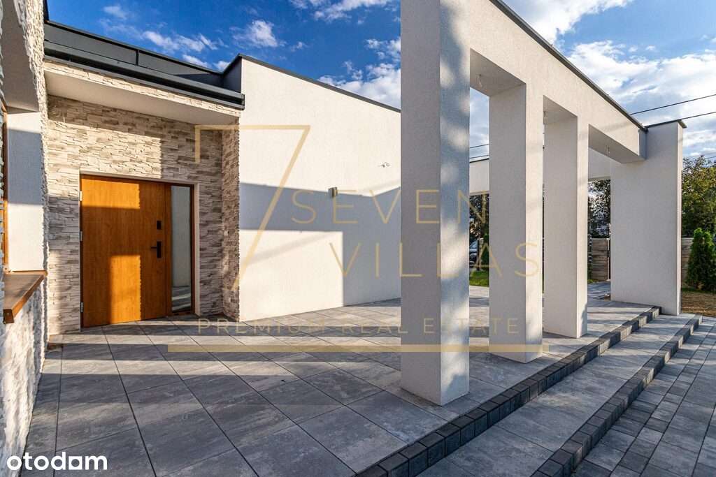 Nowoczesny Minimalizm i Zielone Otoczenie - Pełny obrazek: 4/5