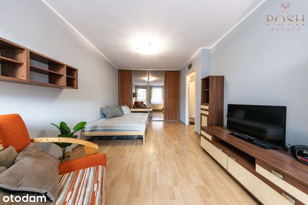 kawalerka | rozkład | balkon | opcja 2 pokoi-5