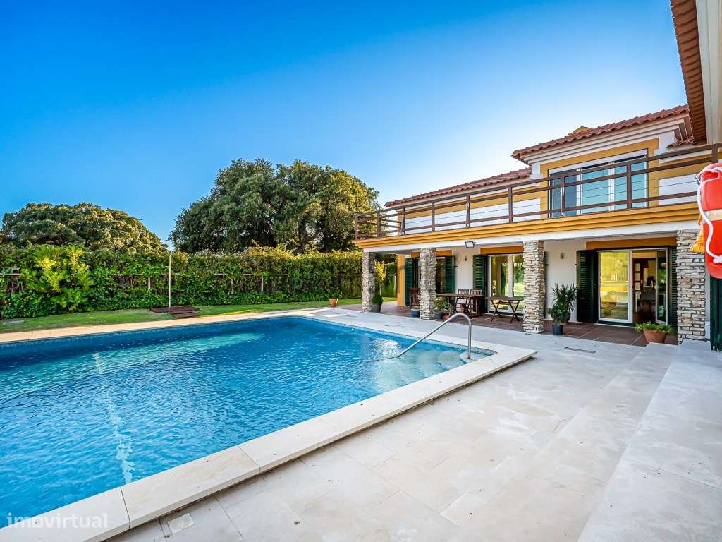 MORADIA LUXO STO ESTEVÃO. PISCINA. GARAGEM. COURT TÉNIS-4