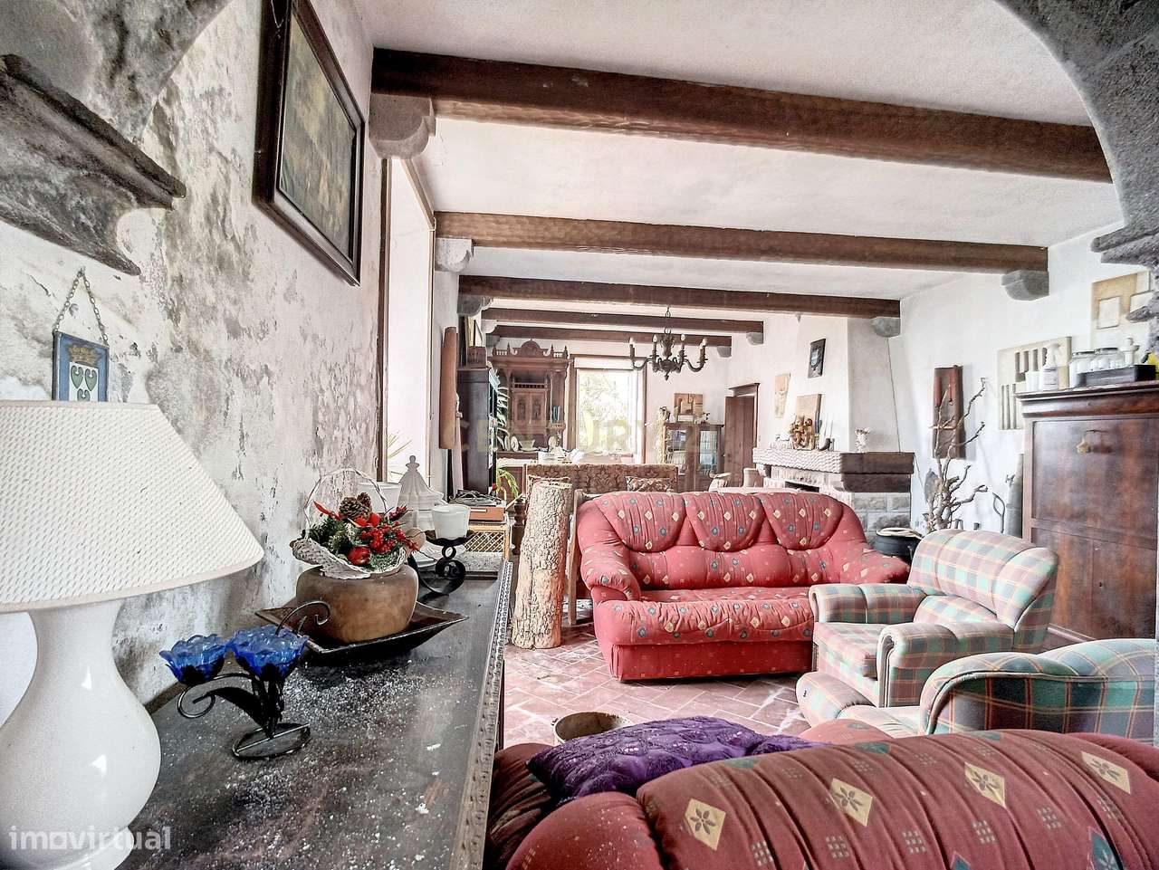 Moradia T4 de Estilo Senhorial na Vila de Capelas. - Grande imagem: 5/42