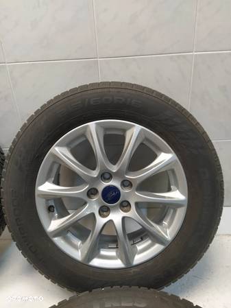 FORD FOCUS 2 3 4 / C-MAX / MONDEO 3 4 5 / KUGA / S-MAX / GALAXY 6.5X16 ORYGINALNE FELGI ALUMINIOWE R16 ET50 5x108 OPONY 215/60 KOŁA - 3