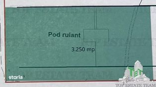 teren stradal 3250mp de inchiriat + pod rulant - Zona industriilor