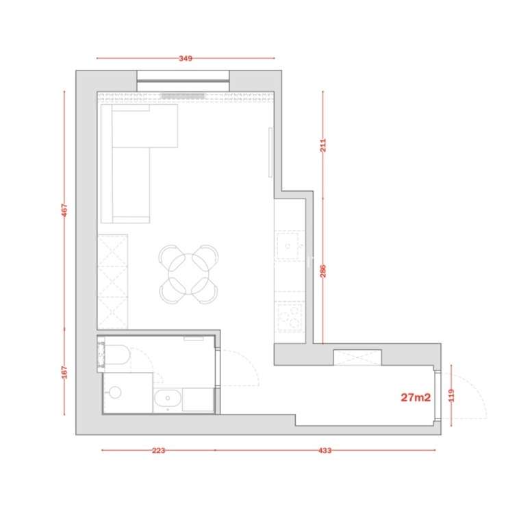 M w stanie deweloperskim | kamienica po remoncie - Pełny obrazek: 4/4