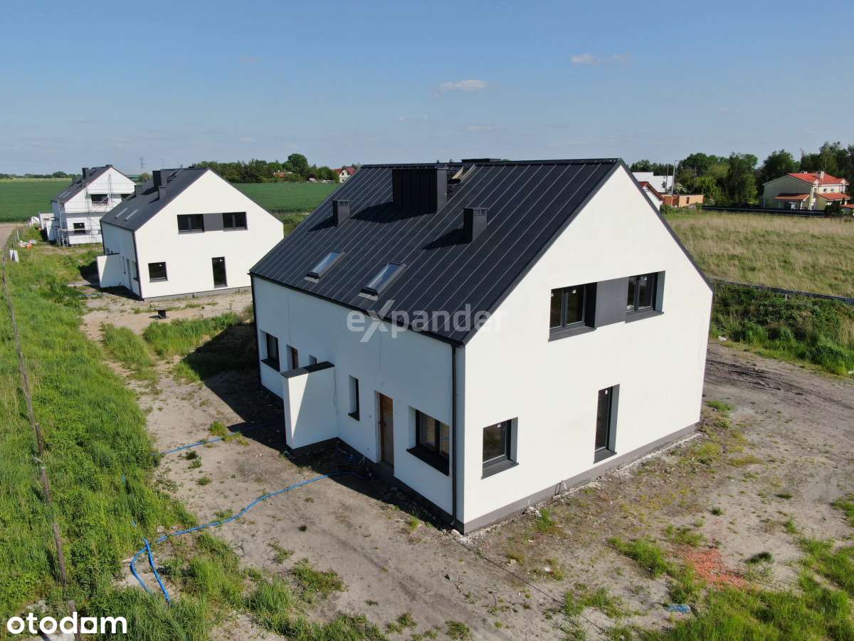 Bliźniak 94m² ogród 700m² pompa ciepła, od ręki - Pełny obrazek: 4/11