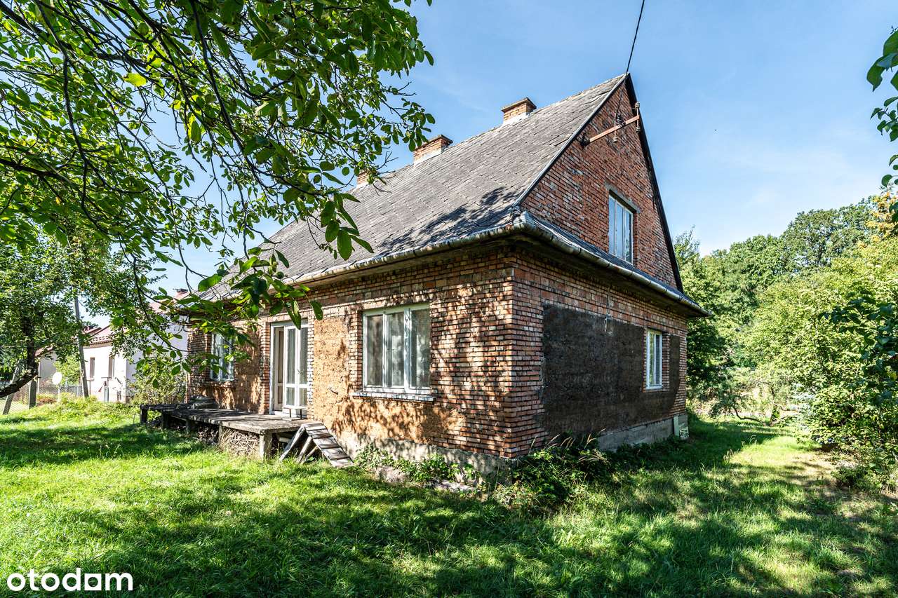 Dom wolnostojący 180m2 na działce 15a, 350m od stacji PKP Szarów-5