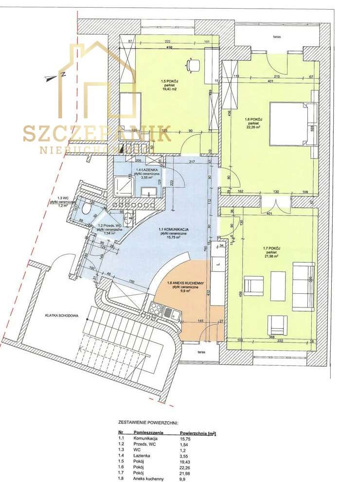 Apartament 97 m²/ Kamienica | Inwestycja | Centrum-9
