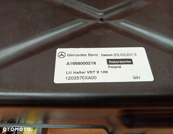 OBUDOWA OSŁONA POMPKI MERCEDES GL X166 A1668000218 - 4