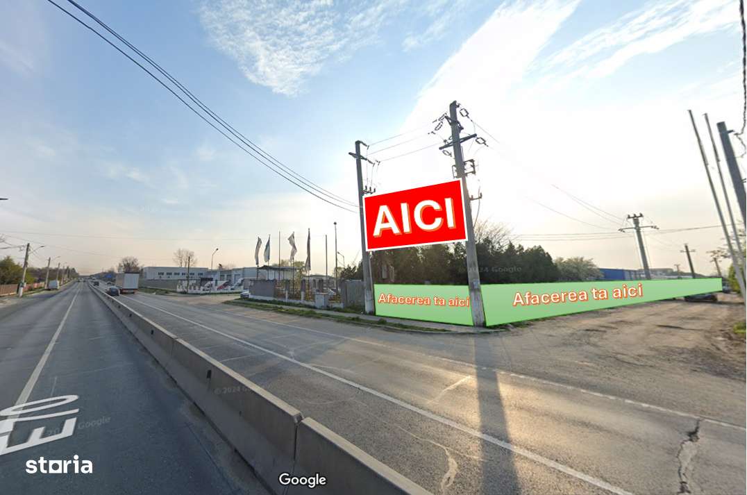 Teren de inchiriat 800, 1300 mp, intravilan Sos Alexandriei, Bragadiru - Imagine principală: 4/9