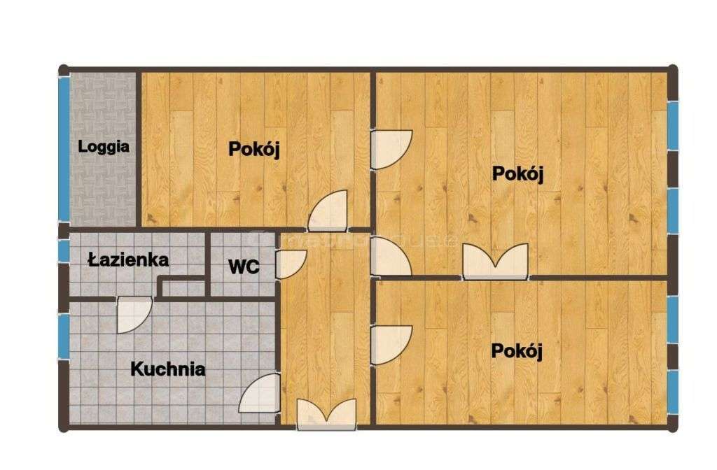 Mrągowo, przestronne mieszkanie w kamienicy-15