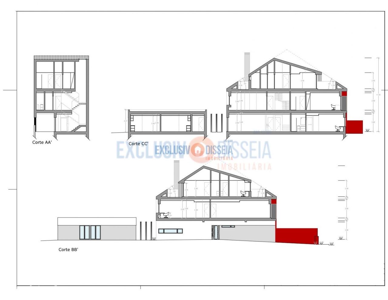 Lote com projeto aprovado para construção de residencia em Aveiro