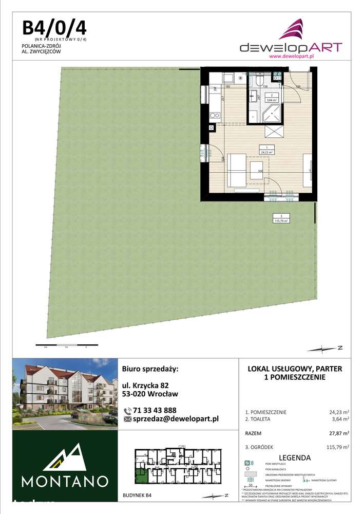 Montano | apartament 1-pok. | B4/0/4 - Pełny obrazek: 2/7