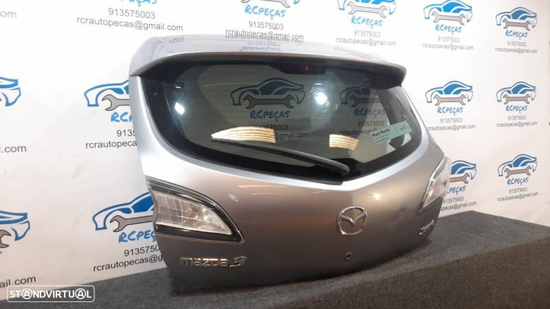 PORTA TAMPA MALA MAZDA 3 III SPOILER LIP AILERON FECHO PUXADOR MOTOR VIDRO 3º STOP - 2