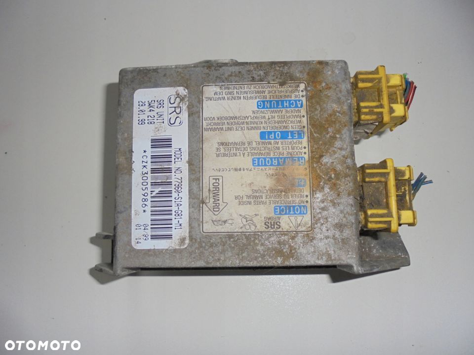 SENSOR AIR BAG HONDA ACCORD VI 77960-S1A-G81-M1 - 1