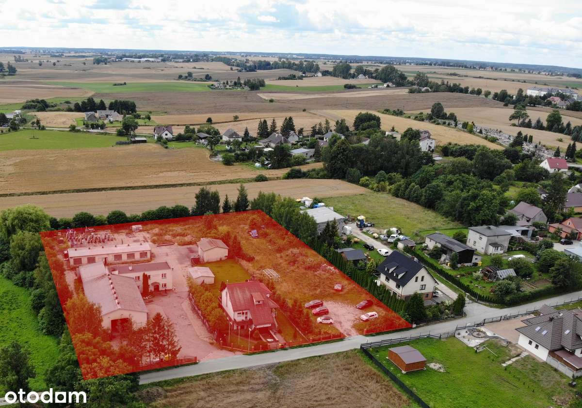 Pączewo - bud. produkcyjno - biurowy, magazyny, dom - Pełny obrazek: 1/20