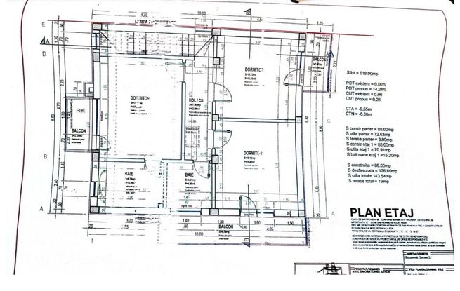 Vila 5 camere cu piscina,teren 618mp,constr.2011,Colentina-Andronache-1
