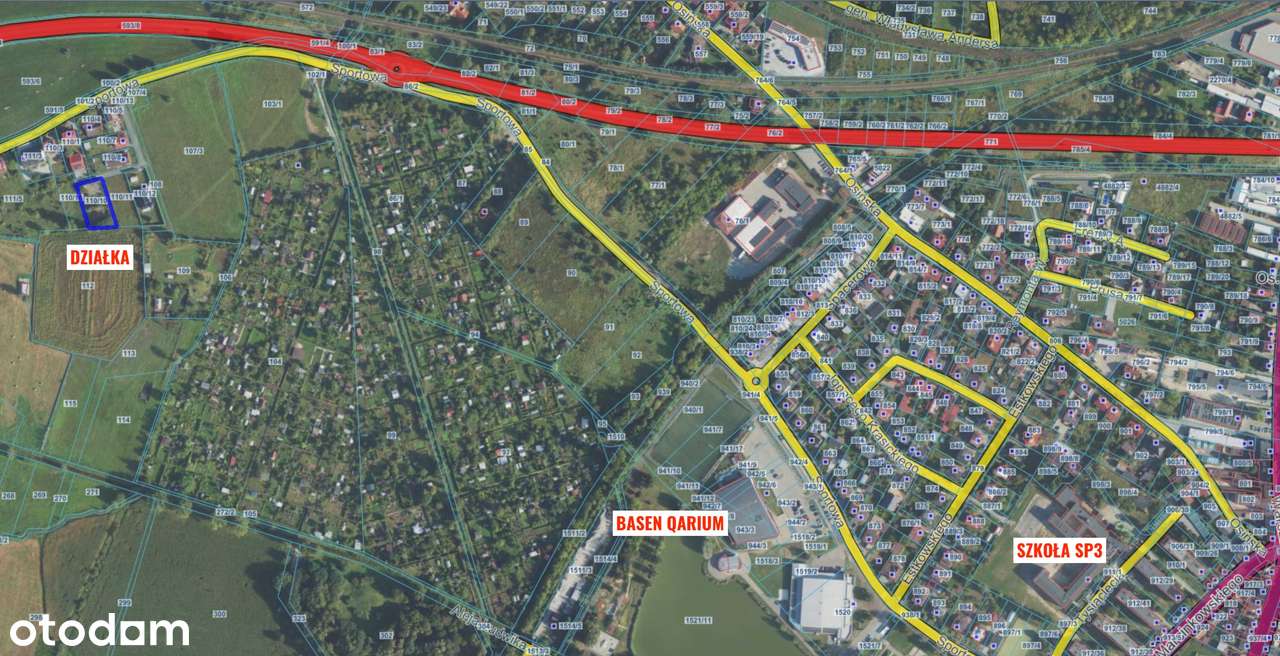 Działka w Kępnie - ogrodzona, dojazd asfalt, prąd na działce - Pełny obrazek: 4/20