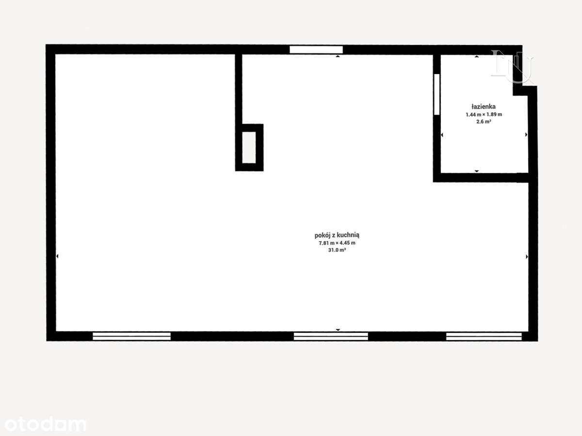 33m2|przy Politechnice| ogrodzony teren| Królewska-19