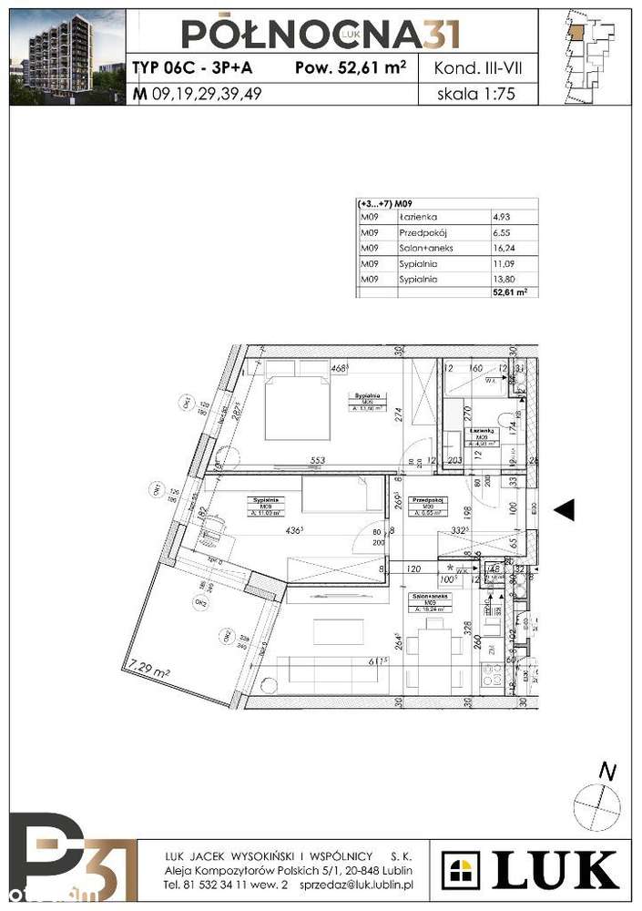 Mieszkanie nr 29 - Pełny obrazek: 2/7