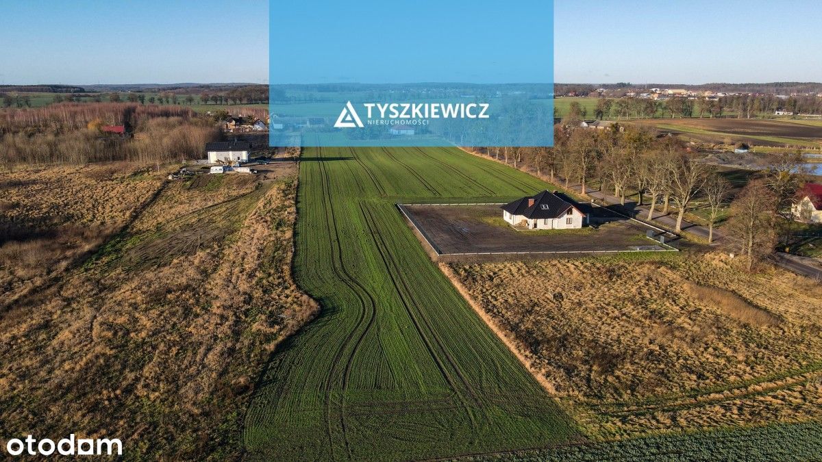 Zbuduj dom z ogrodem w Gołębiewie - 1027 m2 z W-Z