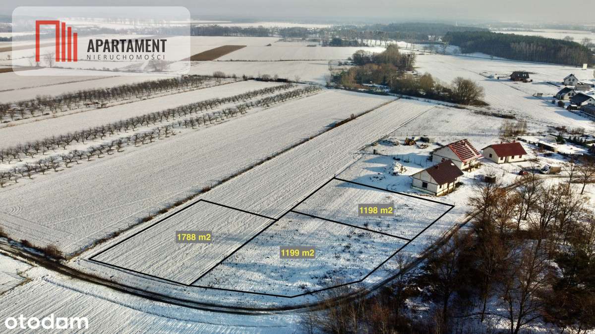 Działki k. Trzebnicy. Kobylice ul. Radosna-0