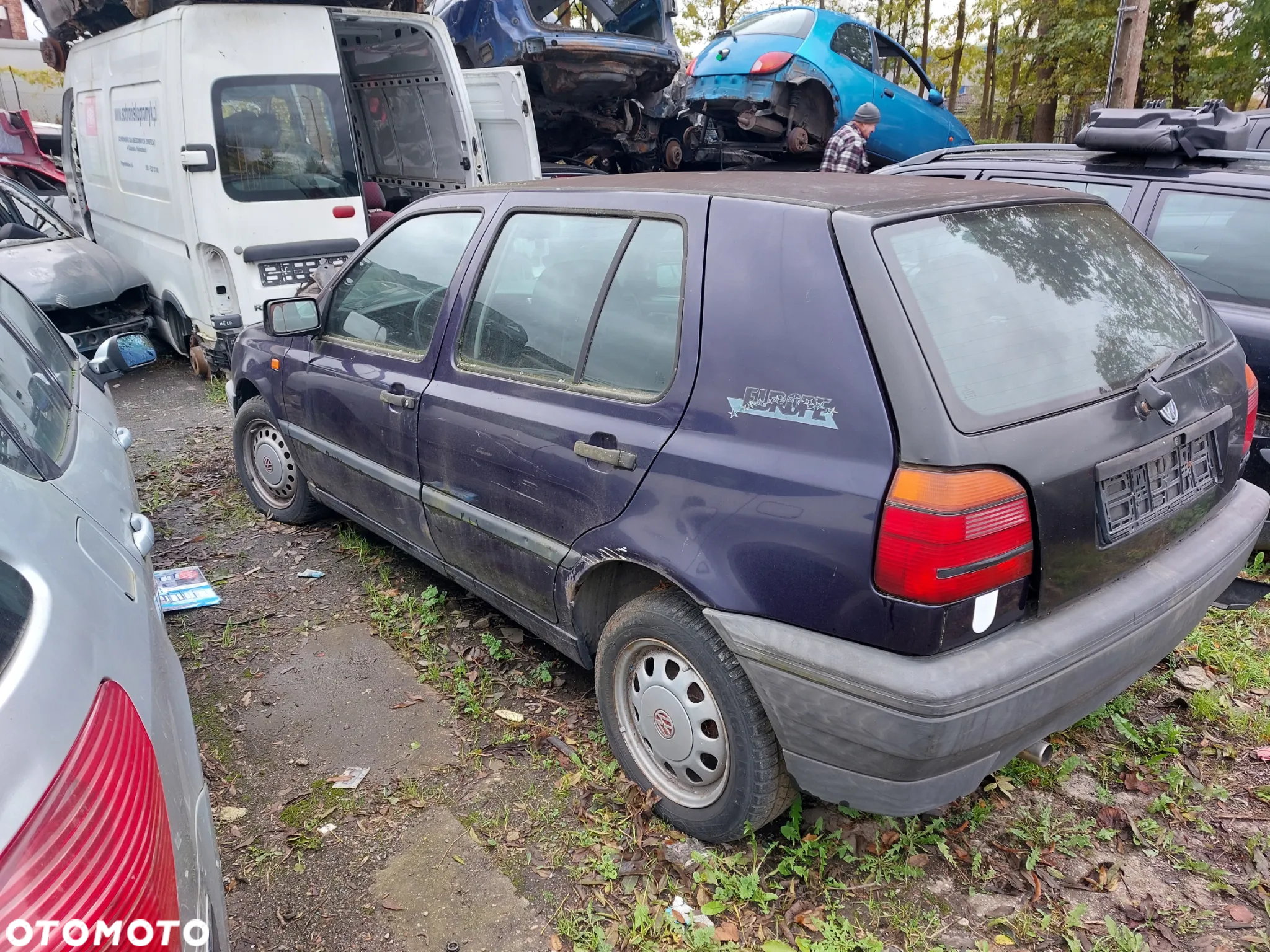 Klapa bagażnika VW GOLF III 1.6B maska,drzwi,lapmy.... - 4