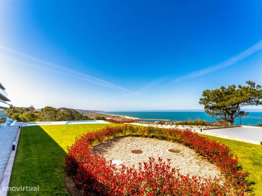 Apartamento T2 na Pederneira com piscina e Vista Mar-51