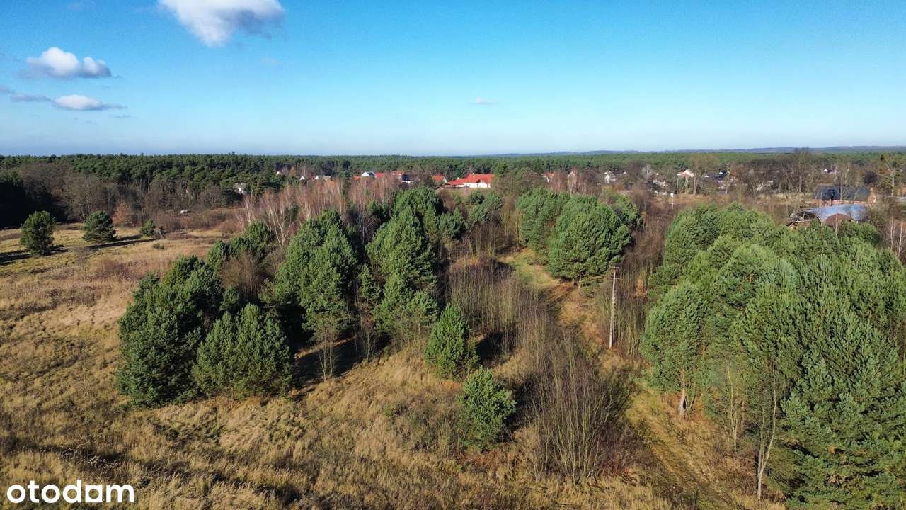 Działka pod zabudowę mieszkaniową w okolicy Lasów !-7