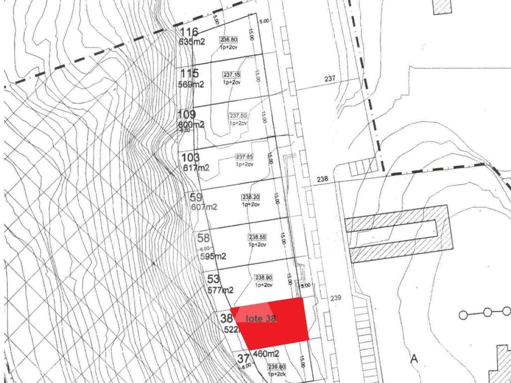 Lote para construção de moradia.