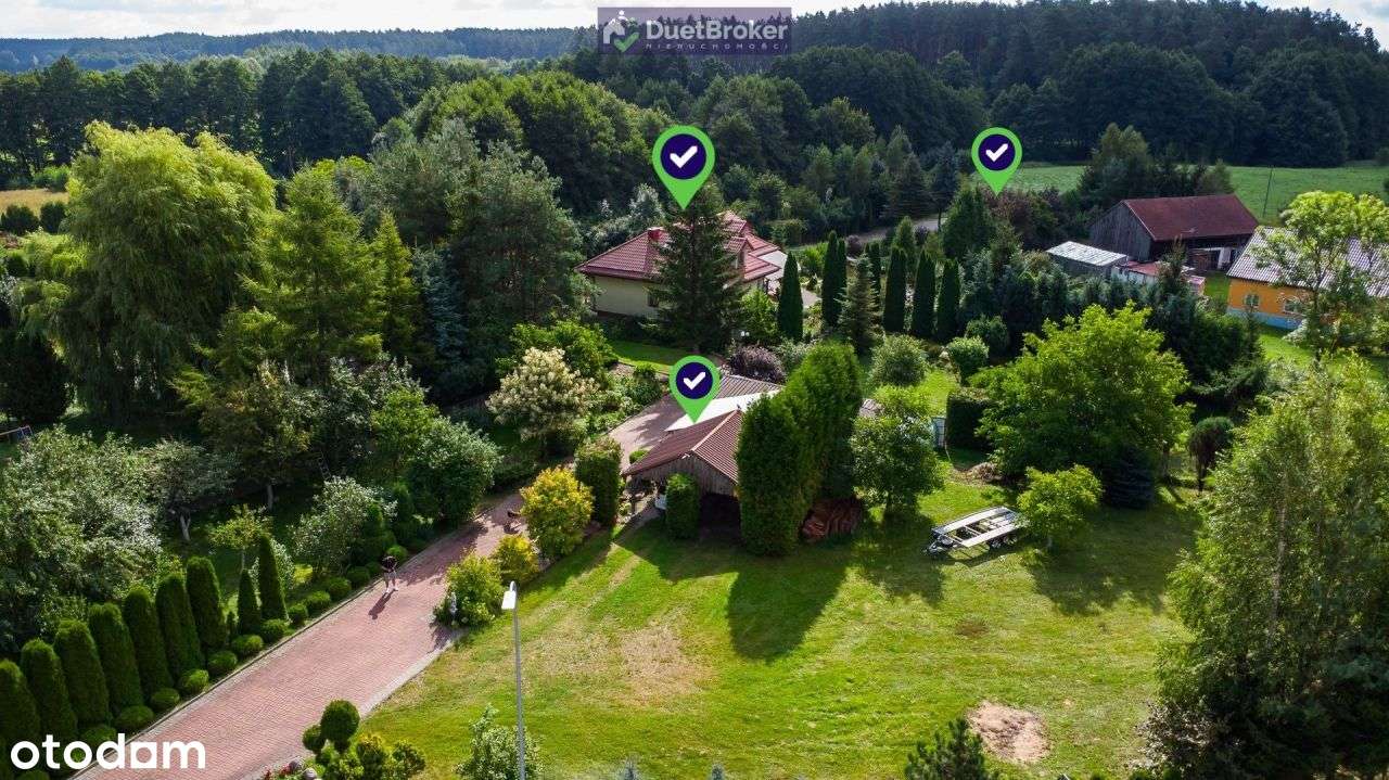 Giedajty-180m² domu-ok. 3880m² działki-staw-garaż-2