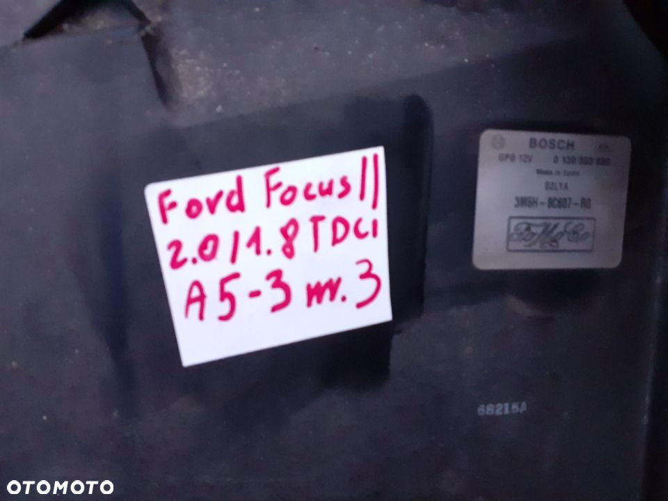 FORD FOCUS MK2 DIESEL 1.6 2.0 TDCI Chłodnica WODY KLIMATYZACJI wentylator oryginał - 7